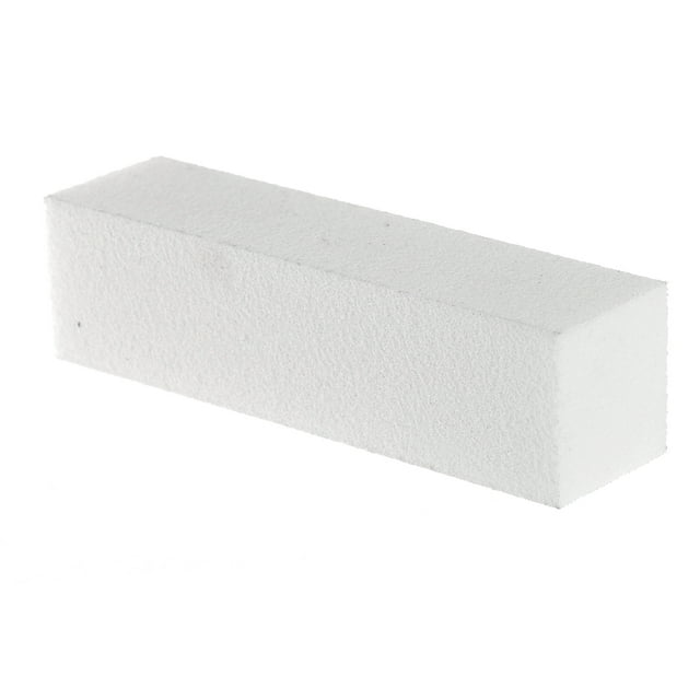 WASHWEPE Ensemble de 10 Blocs de Manucure pour Usage Domestique et Professionnel Blanc