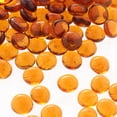 thumbnail image 3 of GROWTH TANK 100x Glass Beads Assorted Colors Briolette Faceted Rondelle for Jewelry Making - Transparent Amber, 3 of 9