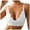 White, variant on Lixiuxyad 36c Bras Women's Solid Color Lace Push Up Sag Waistband Vest Bra Without Underwire