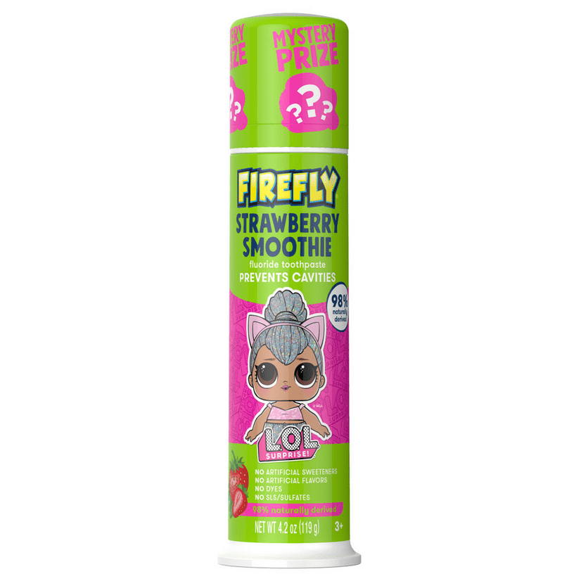 Firefly L.O.L. Surprise! Natural Anticavity Fluoride Toothpaste (4.2oz