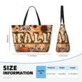 thumbnail image 4 of Easygdp I Love Fall Most Of All Bolsa de Viaje de Playa de Gran Capacidad, Bolsa Tote Perfecta para la Playa, Escapadas de Fin de Semana y Viajes, 4 of 7