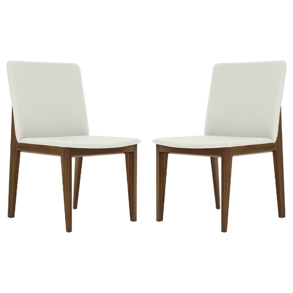 Modholic Loom Dining Chair, Walnut (Set Of 2)