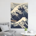 thumbnail image 5 of ZNDUO Japanese Great Waves Pattern Tapestry, Wall Tapestries for Bedroom, 60 x 40 inch, 5 of 8