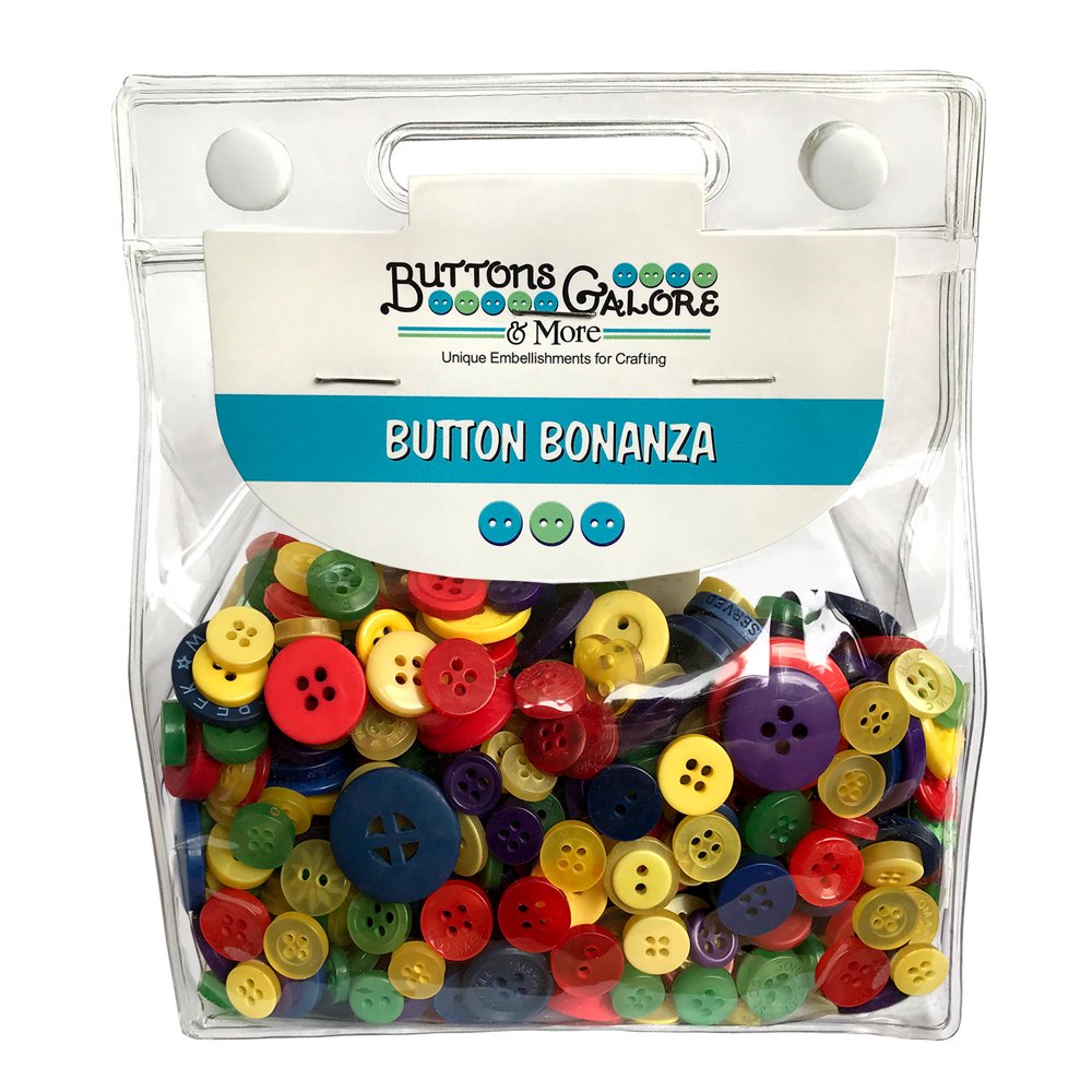Buttons Galore Button Bonanza 8oz Primary