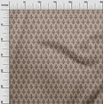 thumbnail image 2 of oneOone Cotton Poplin Twill Light Beige Fabric Floral Block Sewing Craft Projects Fabric Prints By Yard 56 Inch Wide, 2 of 4