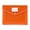A, variant on YEESHU Plastic Expandable File Organizer Folder (No Divider), Textured Transparent A4 Horizontal Document Holder Storage for Receipts Paper Bills and Letters, Easy to Label – Orange