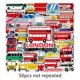 thumbnail image 5 of Pegatinas impermeables para autobuses y herramientas de transporte, 50 unidades/lote, 5 of 5