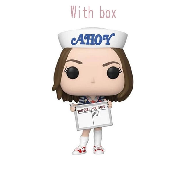 POP-figuras de acción de Stranger Things Montauk, personajes de Eddie, Dustin, Steve, muñecos de colección, decoración de habitación, regalos de cumpleaños Fivean unisex