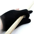 thumbnail image 6 of Limei Billiards Glove 5 PCS Snooker Shooter Cue Pool Gloves Left Hand Open 3 Finger Spandex Glove, 6 of 7