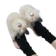 thumbnail image 4 of Pantuflas de felpa con punta abierta para mujer Wmkox8yii hj789, 4 of 6