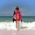 thumbnail image 6 of PHYHOO Lily Flower Printed Microfiber Sand Free Pool Towel Lightweight Oversized Quick Dry Absorbent Compact Travel Must Have for The Swimming Summer Essentials 30x60in, 6 of 8