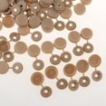 thumbnail image 4 of El Tapón de Rosca de Plástico para Muebles Cubre Cubierta Del Orificio de para Decoración Del Hogar - 100PCS Marrón Baoblaze Tapa de tapa de tornillo, 4 of 7