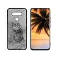 thumbnail image 1 of Compatible with LG K51 Phone Case, Butterfly-Line-Art-73 Case Silicone Protective for Teen Girl Boy Case for LG K51, 1 of 1