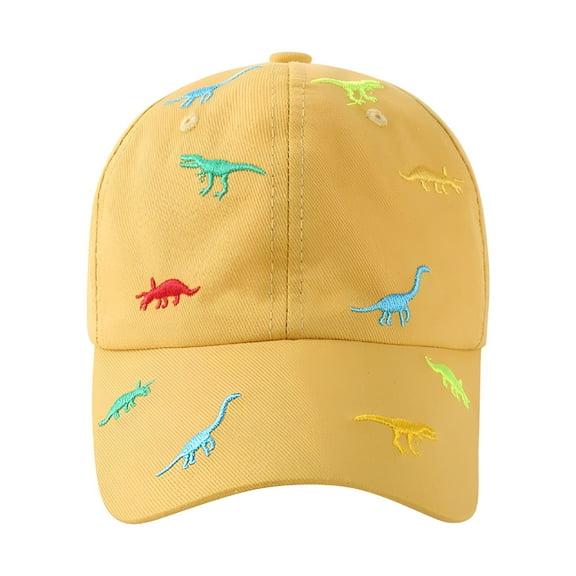 TELOLY Kids Baby Girls Boys Cap Cartoon Dinosaur Baseball Hat Sunscreen Sunshade Hat Baby Hat