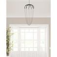 thumbnail image 2 of Dainolite 20W Pendant Matte Black with Hanging Chain, 2 of 3