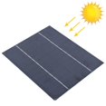 thumbnail image 1 of Panel Solar Jadeshay 6W 12V Silicio monocristalino cargador Solar portátil, 1 of 14