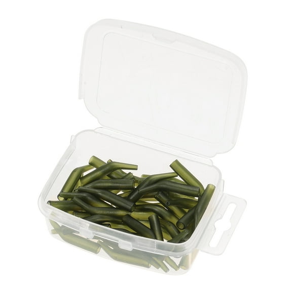 Artículos de pesca 50Pcs / Lot de la pesca de la carpa del gancho de leva de la manga de la manga de Tomshoo Artículos de pesca