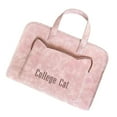 thumbnail image 1 of Bolso para ordenador portátil de 16 pulgadas perfecl maletín de trabajo de cuero PU rosa, 1 of 8