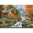 thumbnail image 3 of CherryPazzi Alpine Serenity 1000 Pieces Premium Jigsaw Puzzle - High Definition with Vibrant Colors for Adults and Teens, Modern Art Unique Gift, Challenging 1000 Pieces Puzzles 27.6" x 19.7", 3 of 10