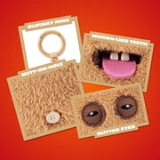 Fuggler Fugg Nuggets 3.5 Inch Plush Keyring Collectible by ZURU Featuring Funny Ugly Monster Designs with Human‑Like Teeth, Wild Expressions, Durable Clip, and Portable Chaotic Personality