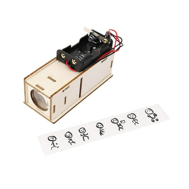 Rvidsgi Children Homemade Slide Projector Educational Toy DIY Slide