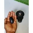 thumbnail image 4 of Black Narmada Shivling Small Narmadeshwar Shiva Shiv Lingam Ling Energized Stone Design For Home Decor Office Hindu Vastu Pooja Mahadev Mandir Puja By SHIVAM KALA, 2 inch lingam, 4' Base, 4 of 4