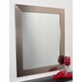 thumbnail image 1 of American Value Argent Solitaire Vanité Encadrée Miroir Mural 32 x 38,5 Po AV1LARGE, 1 of 1