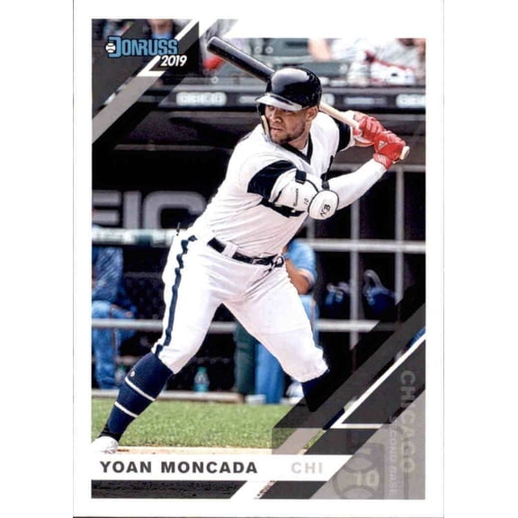2019 Panini Donruss Base #113 Yoan Moncada Chicago White Sox Baseball Card