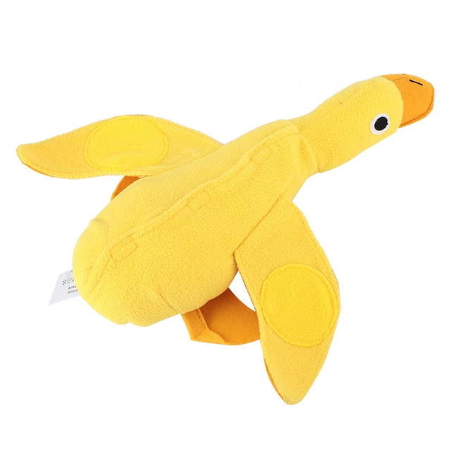 Juguetes molares, pato de peluche para perro, juguete de entrenamiento, pato amarillo, juguete de comida con fugas, diseño de próxima generación