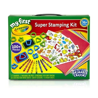  Crayola Wooden Art Set, 80+ Pcs, Arts and Crafts for Kids 8+,  Artists Gifts : Toys & Games