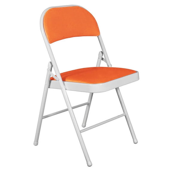 Silla plegable de oficina ilios innova  Anaranjada