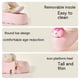 thumbnail image 5 of Sanrio Hello Kitty - Zapatillas de algodón de invierno para niña, diseño de anime Kuromi Cinnamoroll, Kawaii, impermeables, antideslizantes, para interior, 5 of 5