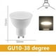 thumbnail image 1 of Foco LED de ahorro de energía, lámpara halógena de 20W-50W, GU10, 3W-8W, AC100-240V, AC220V, 5-12 unidades, 1 of 4