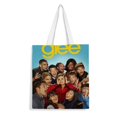 thumbnail image 1 of Glee Fox Bolso de tela con estampado de lienzo para mujer, bolsa de compras reutilizable y estética, con cremallera interior, regalo para mujer,40*40cm., 1 of 6