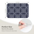 thumbnail image 4 of Pofeuu Geometry Flower Print Hem Mat 40x60 - Multipurpose Doormat for Indoor & Outdoor Use - Welcome Your Guests with our Entrance Mat, 4 of 6