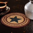thumbnail image 2 of VHC Brands Potomac Table Trivet, Burgundy, 8", 2 of 3