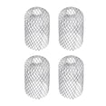 thumbnail image 2 of Injueey 4 coladores de hojas y protectores de canalones de aluminio, filtro de tamaño ajustable, tapa de drenaje, Material duradero Jardín y Patio 13 cm de alto 8 cm de diámetro, 2 of 6