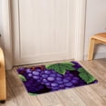 thumbnail image 6 of Grape Non-Slip Polyester Door Rug Chair Mat Kitchen Rugs, Machine Washable, 6 of 6
