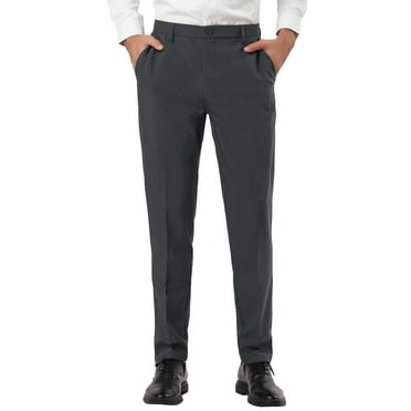 Men's Flat Front Dress Pant - Walmart.com