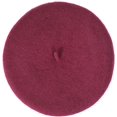 thumbnail image 4 of 1Pcs Wool French Beret Hat Solid Color Beret Cap for Women Girls, 4 of 6