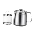 thumbnail image 4 of Olla para freír profunda, olla de almacenamiento multiusos con tapa, recipiente para filtrar aceite, tanque para hervir aceites, almacenamiento para 2 litros, 4 of 8