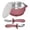 Red, variant on Stainless Steel Bowls with Suction,Silicone Feeding Bowl with Suction Cup, Stainless Steel Dinnerware Set with Spoon and Fork, Fall and Holiday-themedTableware, Non-slip, Easy to Clean for Use, Blue
