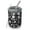 Black Halloween Ghost-1, variant on 12oz Coffee Tumblers Black Halloween Ghost Spider Pattern Stainless Steel Vacuum Insulated Travel Tumbler Coffee Cups Mug with Lid and Straw with Cleaning Brush for Cold & Hot Drinks