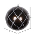 thumbnail image 3 of Vickerman MT198287D Ornement en Filet Pailleté Étain 6 Po. - 2 par Sac, 3 of 3