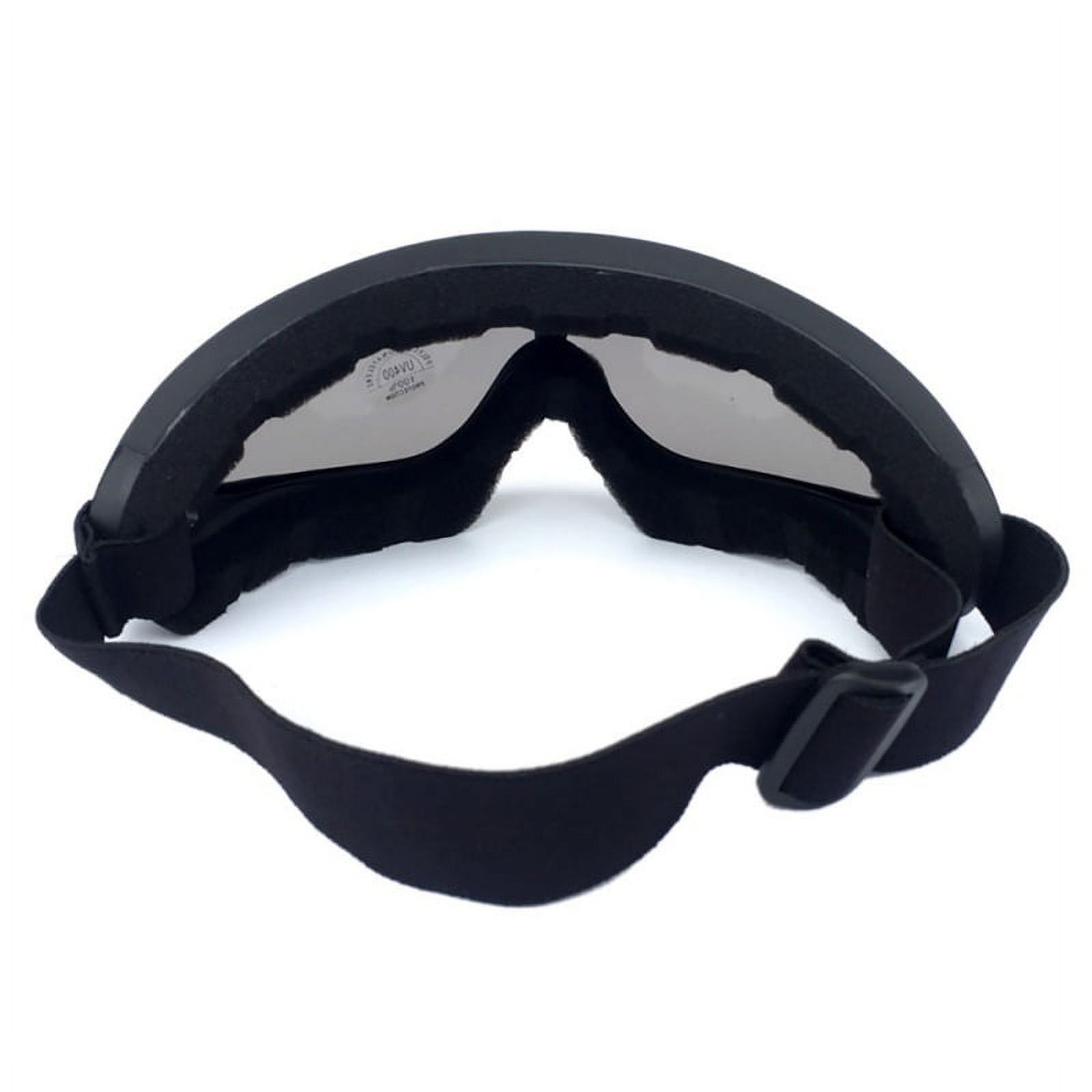 Skiing Goggles Women Men PC UV 400 Protective Lens Windproof Dust-proof Adjustable Sports Glasses Eyewear Motorcycle Jet Ski Sport Snowboard Goggles Sunglass - image 3 of 4