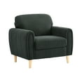 thumbnail image 3 of Serta Darby Transitional Stationary Arm Chair, Charcoal Fabric, 3 of 4
