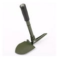 40CM Folding Survival Shovel with Pick, Durable Carbon Steel Handle