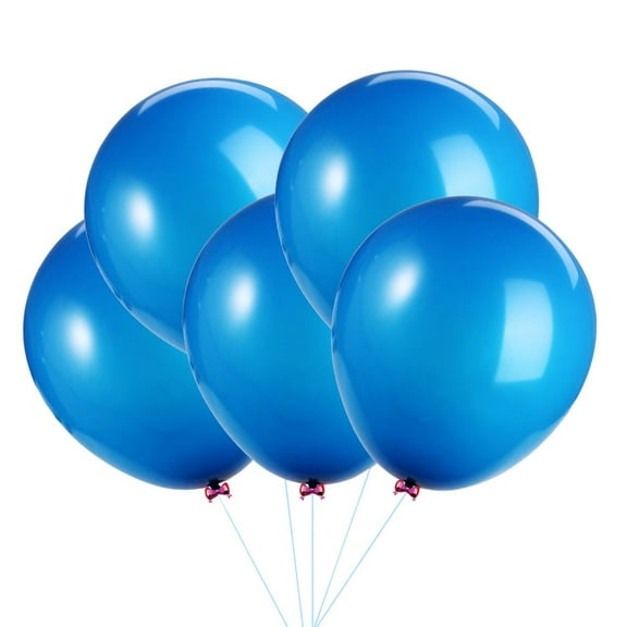 COSMOBETTY 6Pcs Large 36Inch Light Blue Balloons Wedding Balloons for Romantic Celebrations