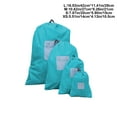 thumbnail image 3 of Travel Drawstring Bag Set, 4-pack Nylon Organizer Pouches in Assorted Colors, Water-resistant & Durable for Sesolution Packing, Perfect for Luggage Organization and Travel Accessory Storage, 3 of 6