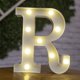thumbnail image 1 of Luces LED con letras del alfabeto, lámpara luminosa con número, luz nocturna con batería para decoración del hogar, boda, cumpleaños, fiesta de navidad, 1 of 4